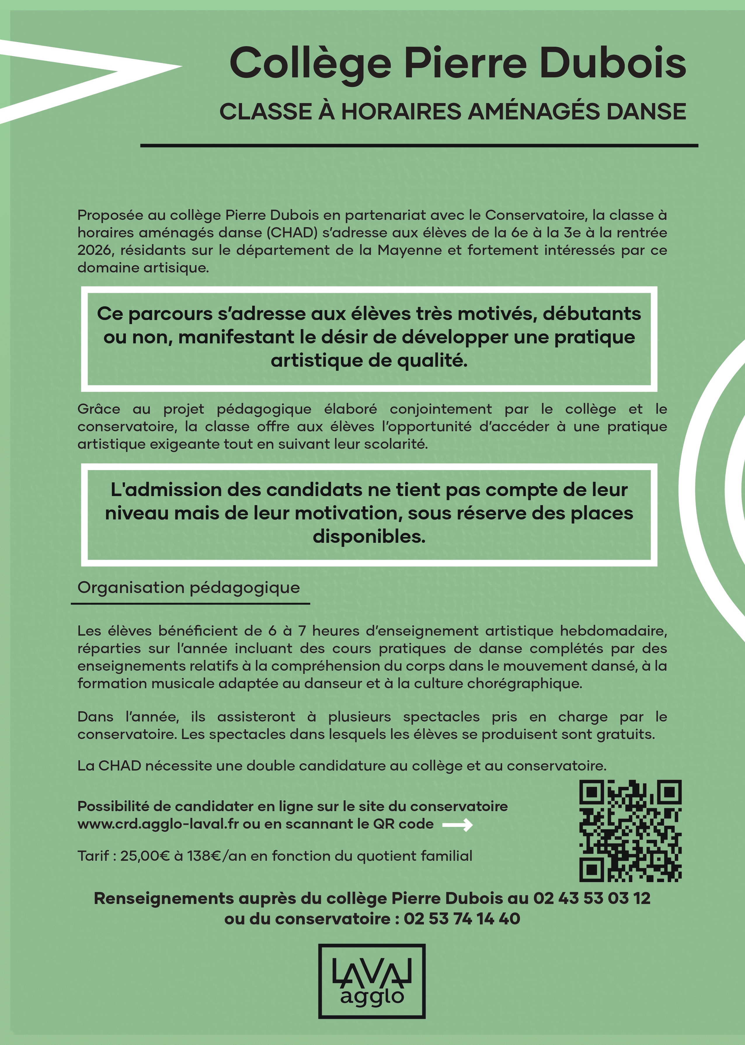 Flyer CHAD verso