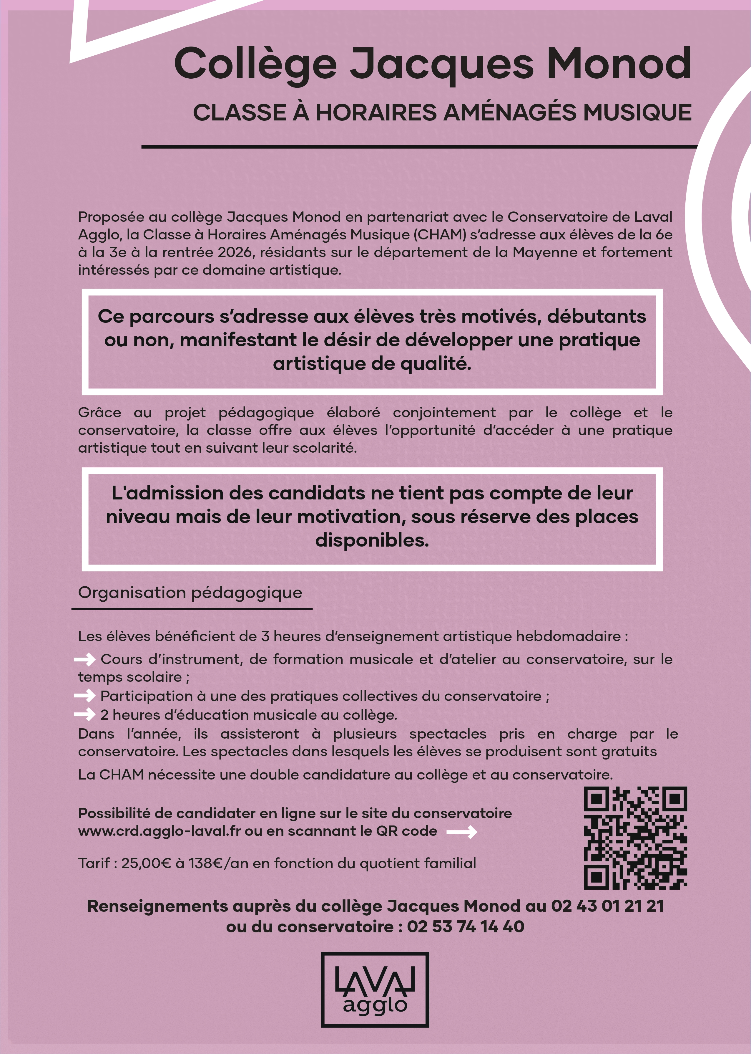 Flyer CHAM verso