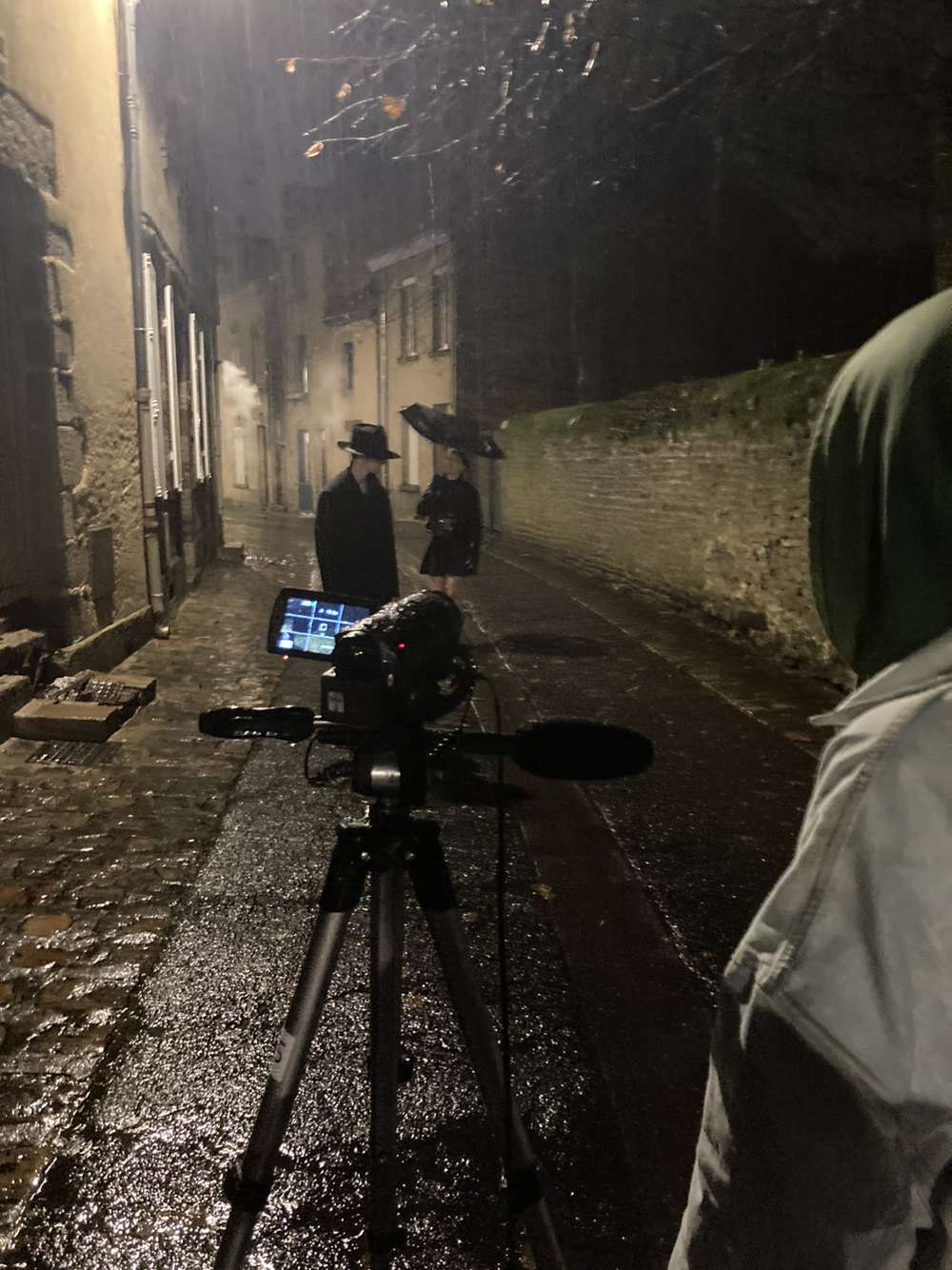 Photo prise lors du tournage