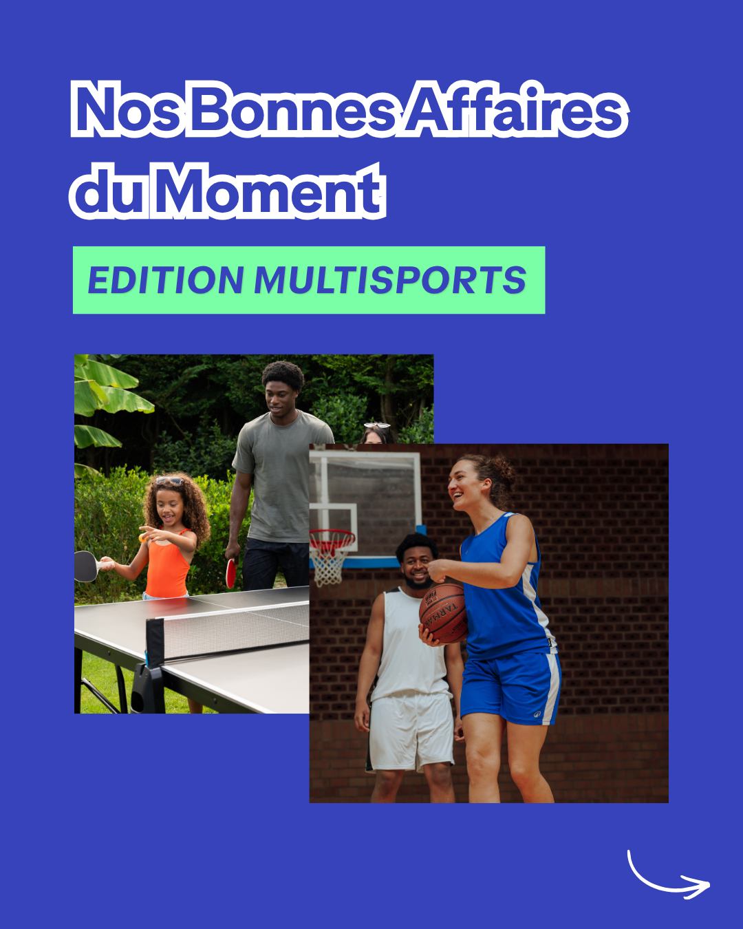 Post instagram et Facebook sur l'opération commerciale Bonnes Affaires de Decathlon Réunion image 1