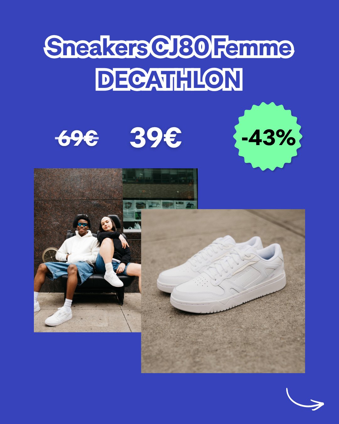 Post instagram et Facebook sur l'opération commerciale Bonnes Affaires de Decathlon Réunion image 2