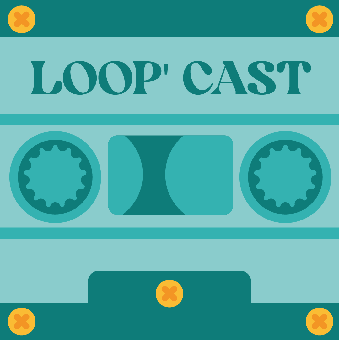 Logo du LOOPcast, le podcast de LOOP