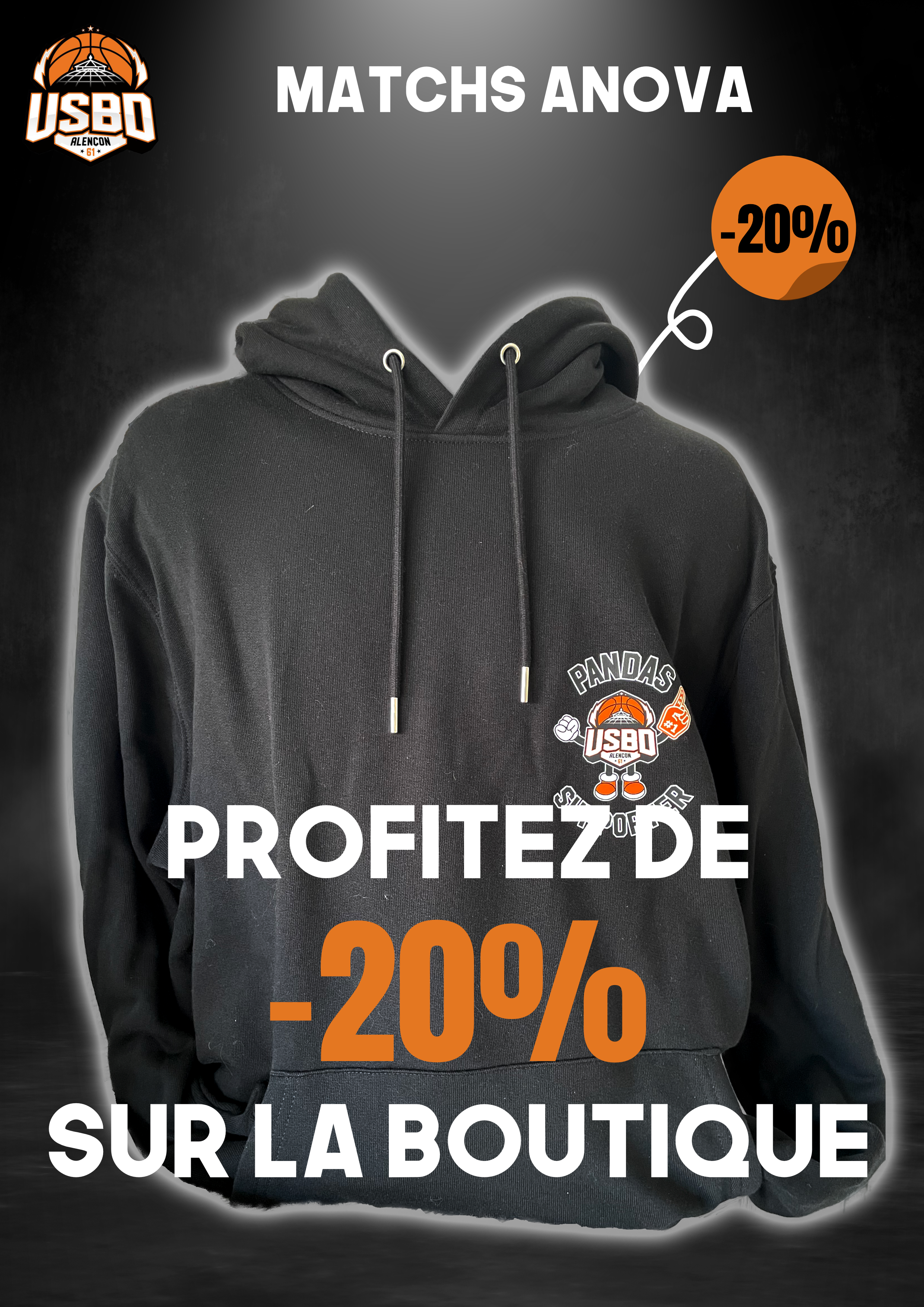 Affiche réalisé pour des promotions sur un produit